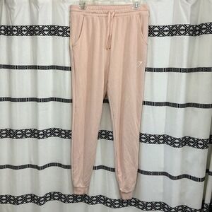 Gymshark‎ Joggers Womens Medium Pink Drawstring Waist Athletic Lounge Pants
